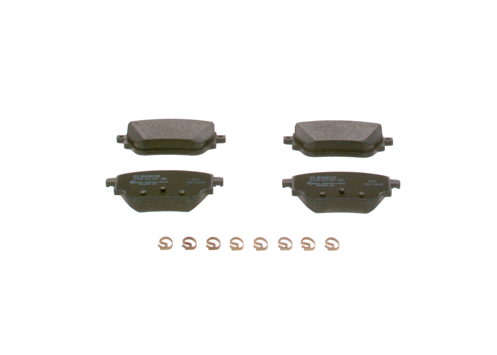 Mercedes W118 CLA 220d Fren Balatası Arka | BOSCH 0986424889