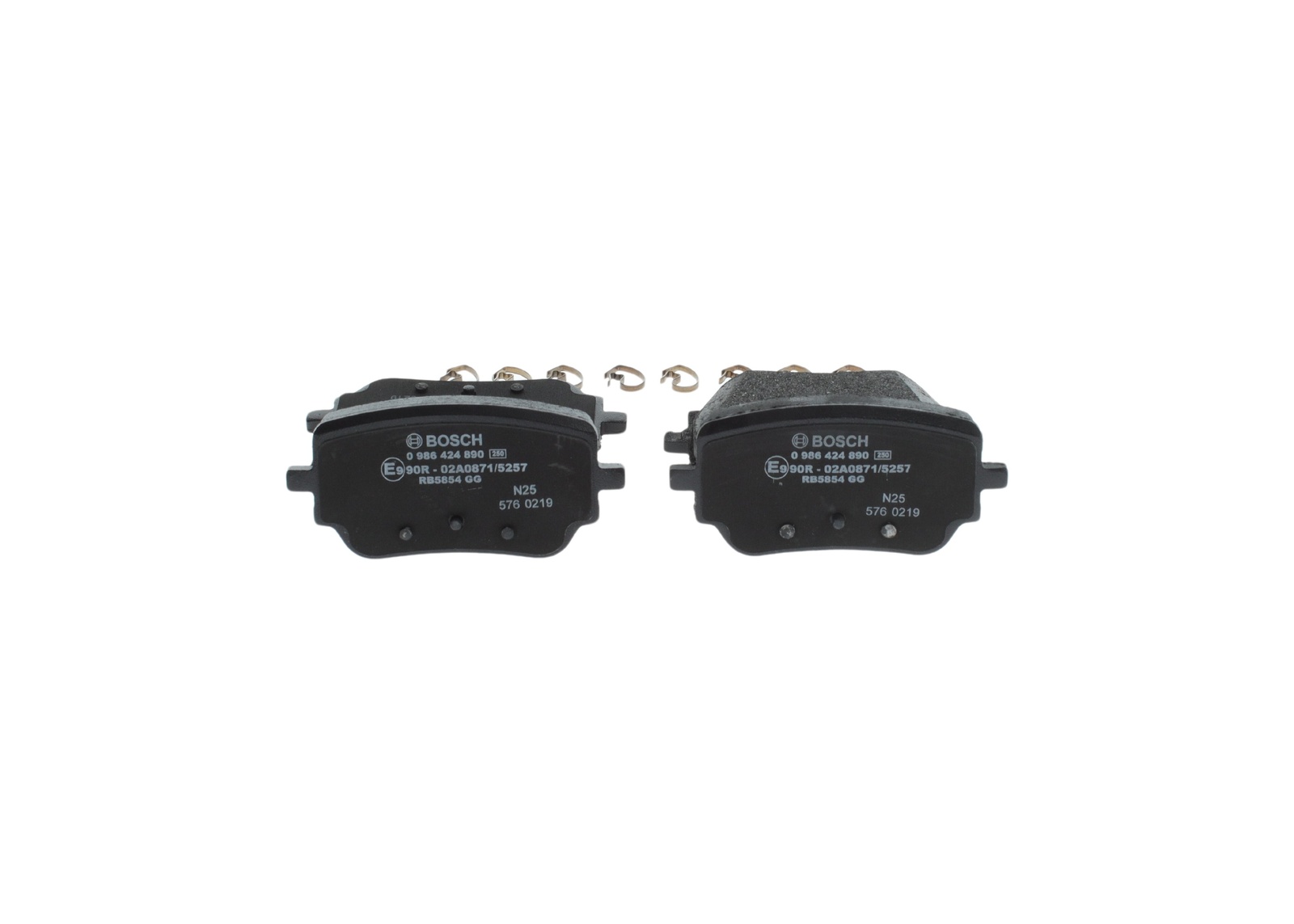 Mercedes W247 B 250 Fren Balatası Arka | BOSCH 0986424890