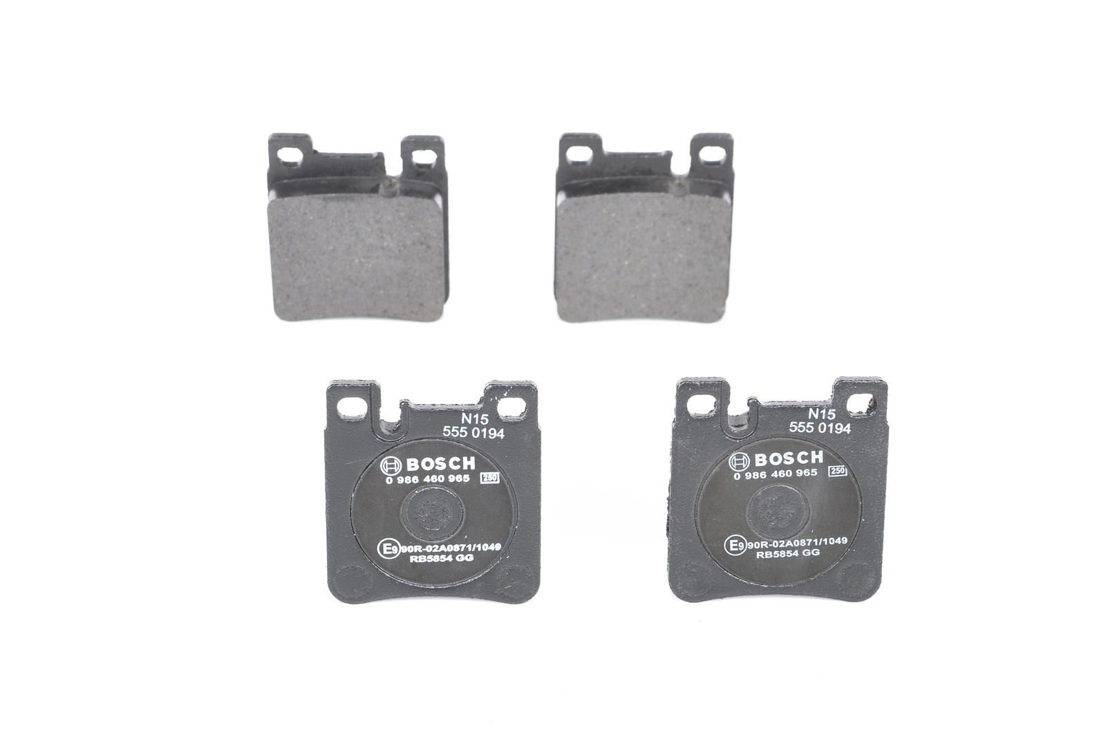Mercedes W208 CLK 320 Fren Balatası Arka | BOSCH 0986460965