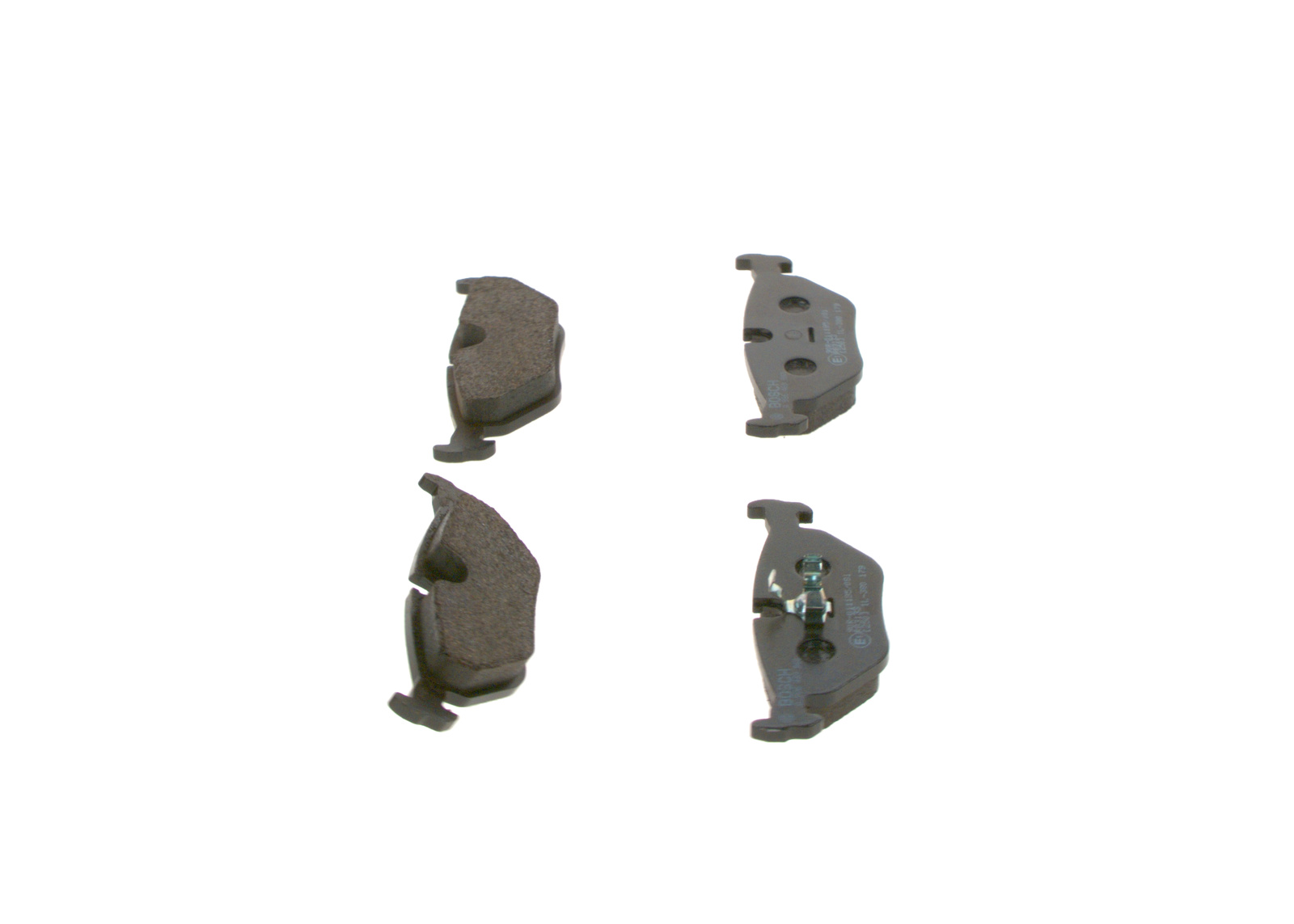 BMW E30 M3 Evolution II Fren Balatası Arka | BOSCH 0986469960