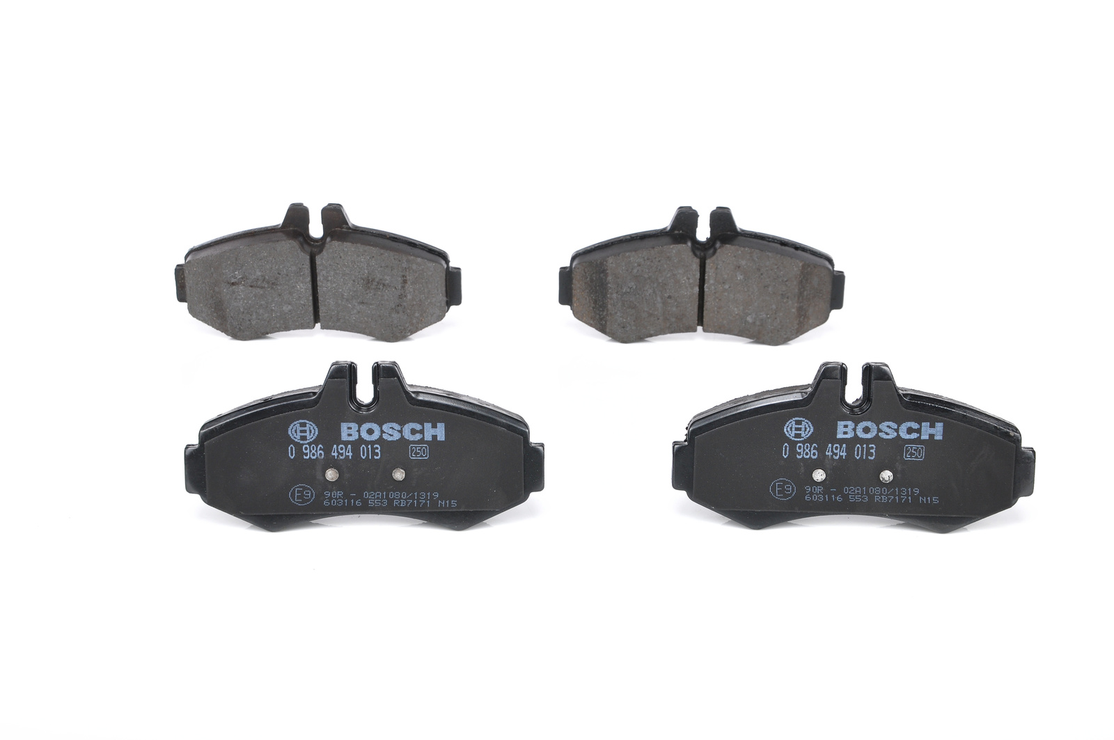 Mercedes W638 V 200 Fren Balatası Ön | BOSCH 0986494013