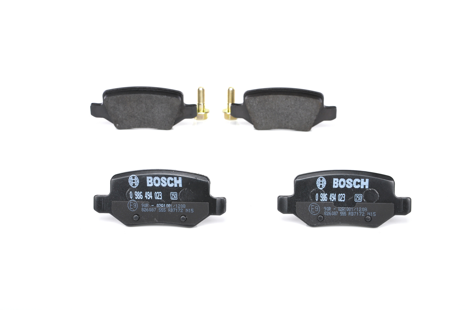 Mercedes W169 A 160CDI Fren Balatası Arka | BOSCH 0986494023