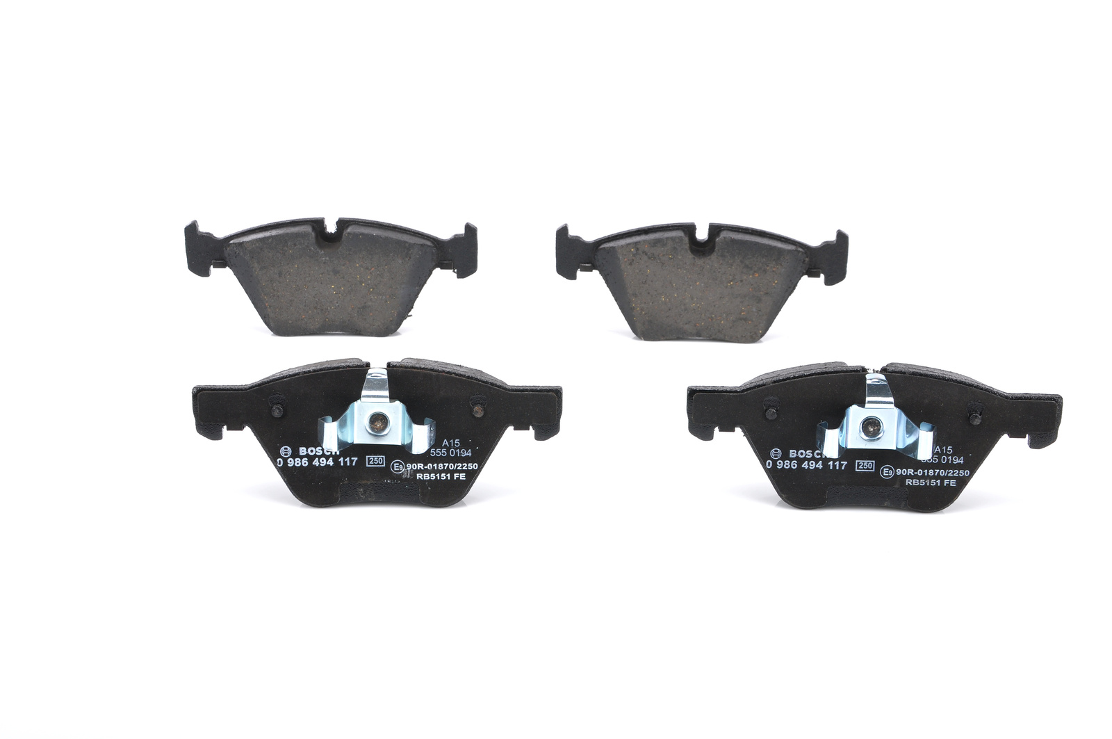 BMW E90 318d Fren Balatası Ön | BOSCH 0986494117