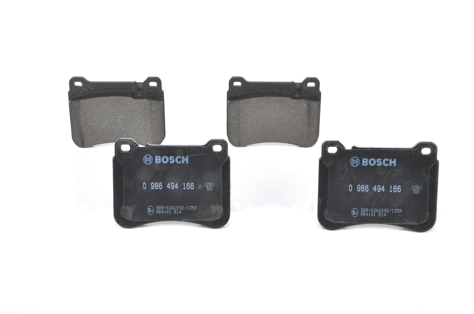 Mercedes W203 C 220CDI Fren Balatası Ön | BOSCH 0986494166