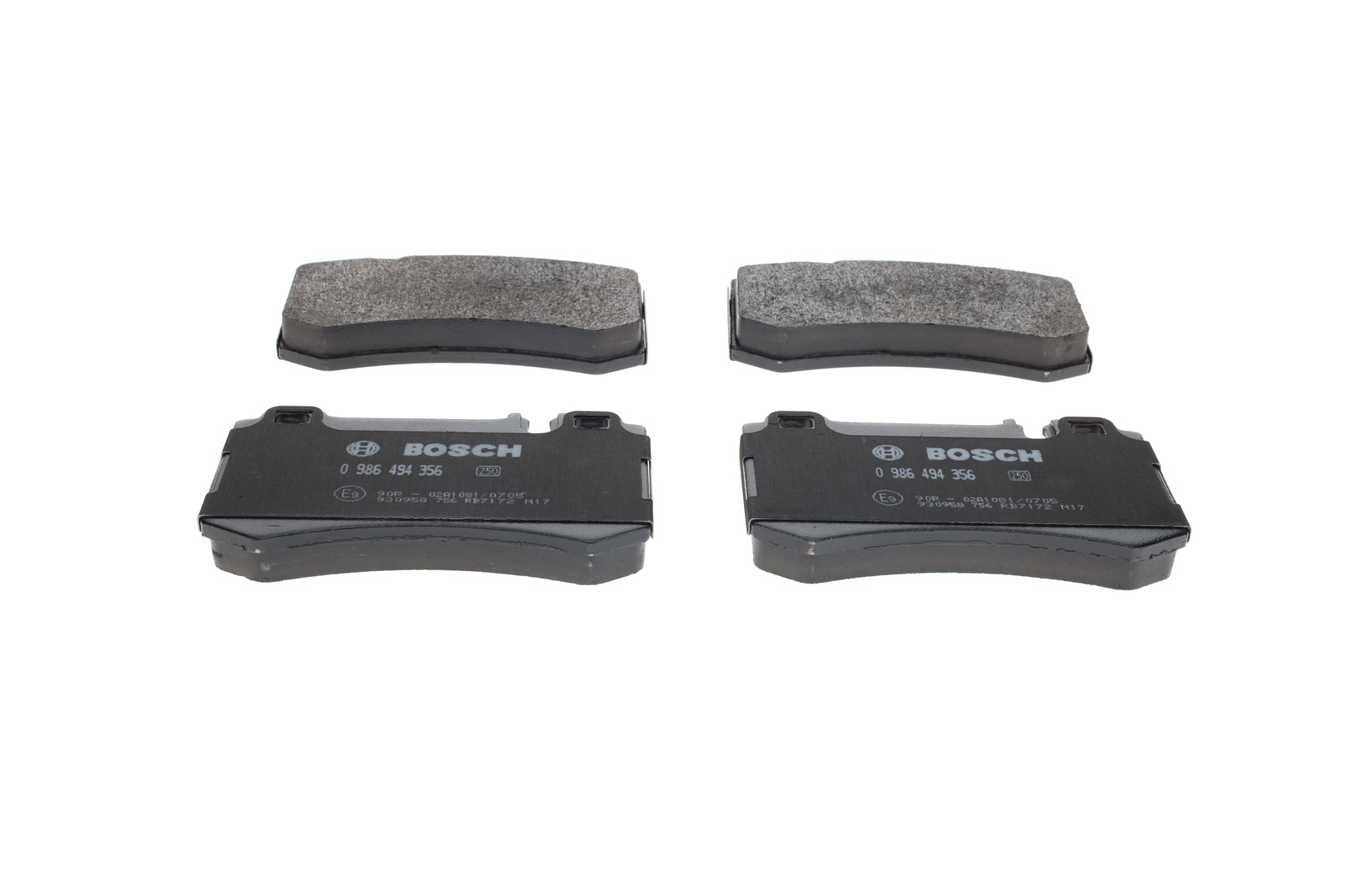 Mercedes W219 CLS 55 AMG Fren Balatası Arka | BOSCH 0986494356