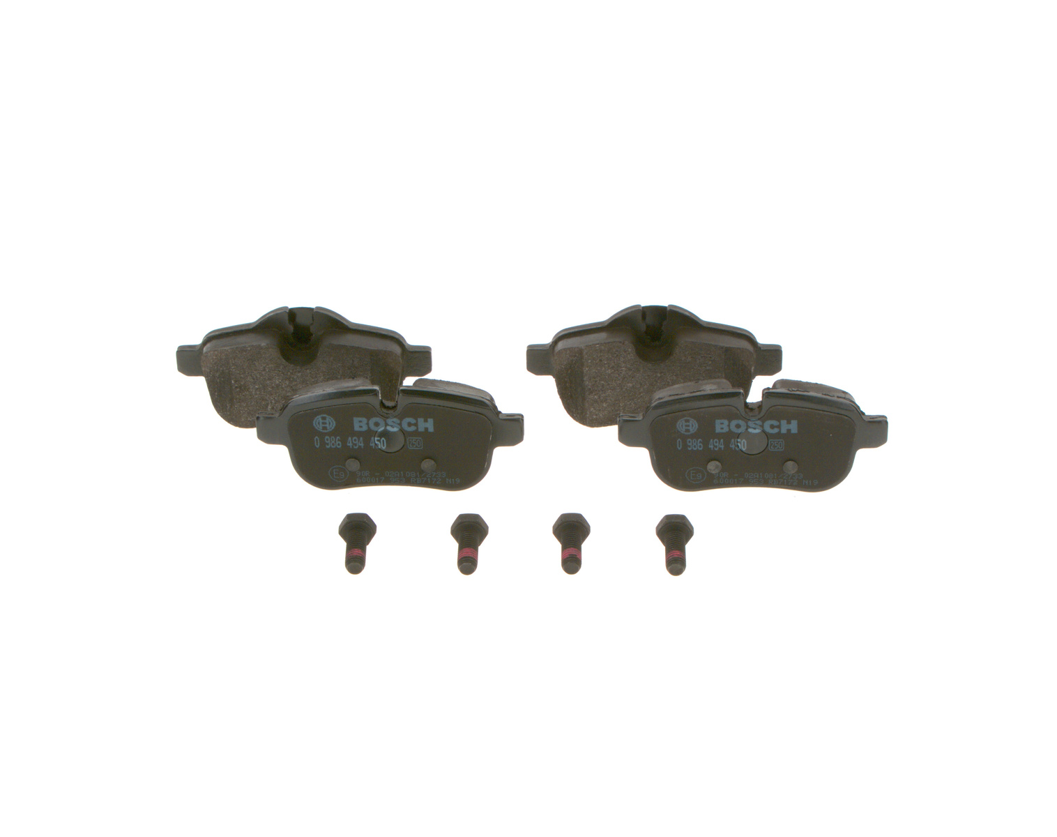 BMW E89 Z4 sDrive 18 i Fren Balatası Arka | BOSCH 0986494450