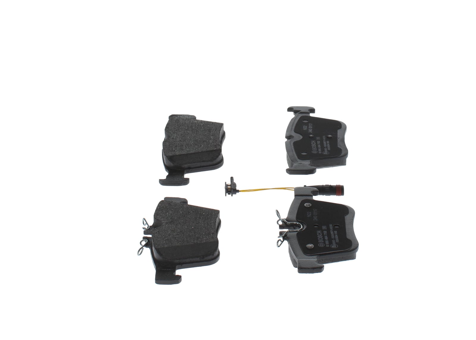 Mercedes W253 GLC 200 Fren Balatası Arka | BOSCH 0986494752