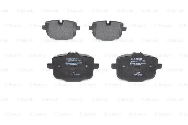 BMW F11 535d Fren Balatası Arka | BOSCH 0986494759