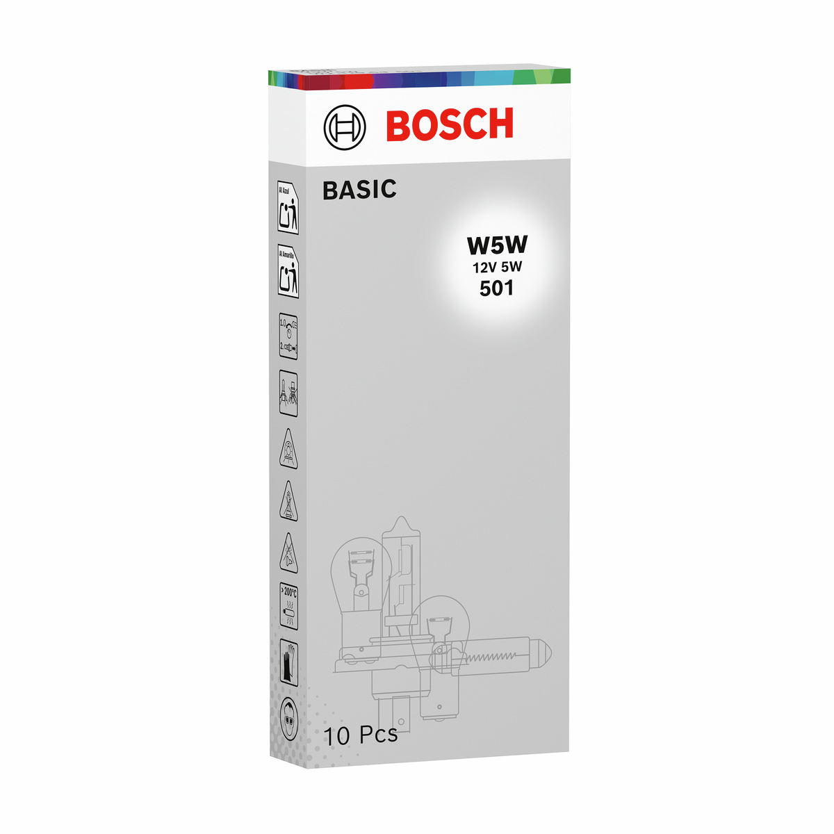 Mercedes W205 Park Lambası Ampulü | BOSCH 1987302819