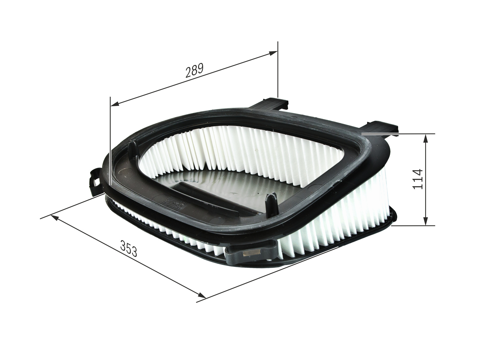 BMW E70 X5 xDrive 40 d N57 Hava Filtresi | BOSCH F026400366