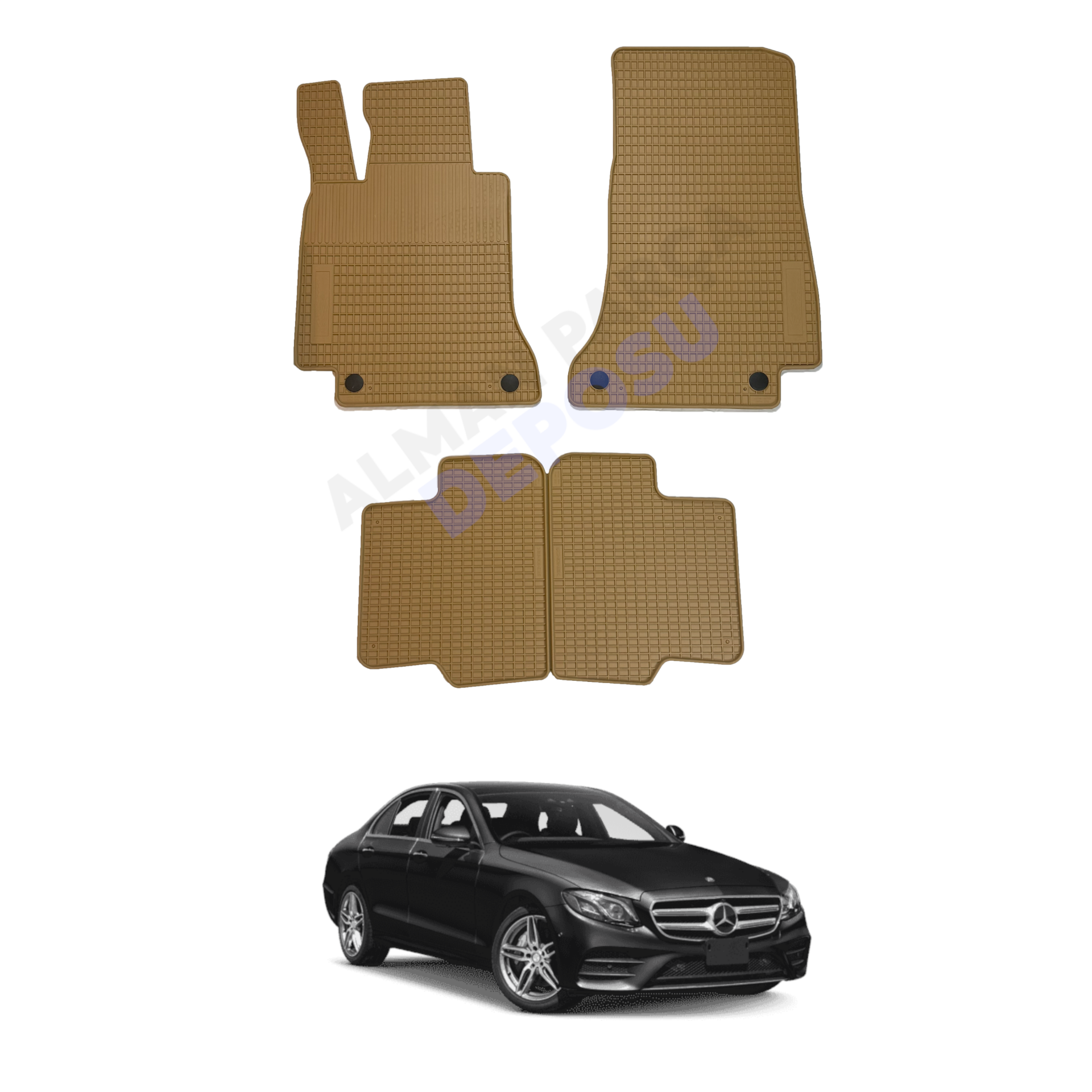 Mercedes W213 Lastik Paspas Siyah Koku Yapmaz Orijinal Kesim Schönek