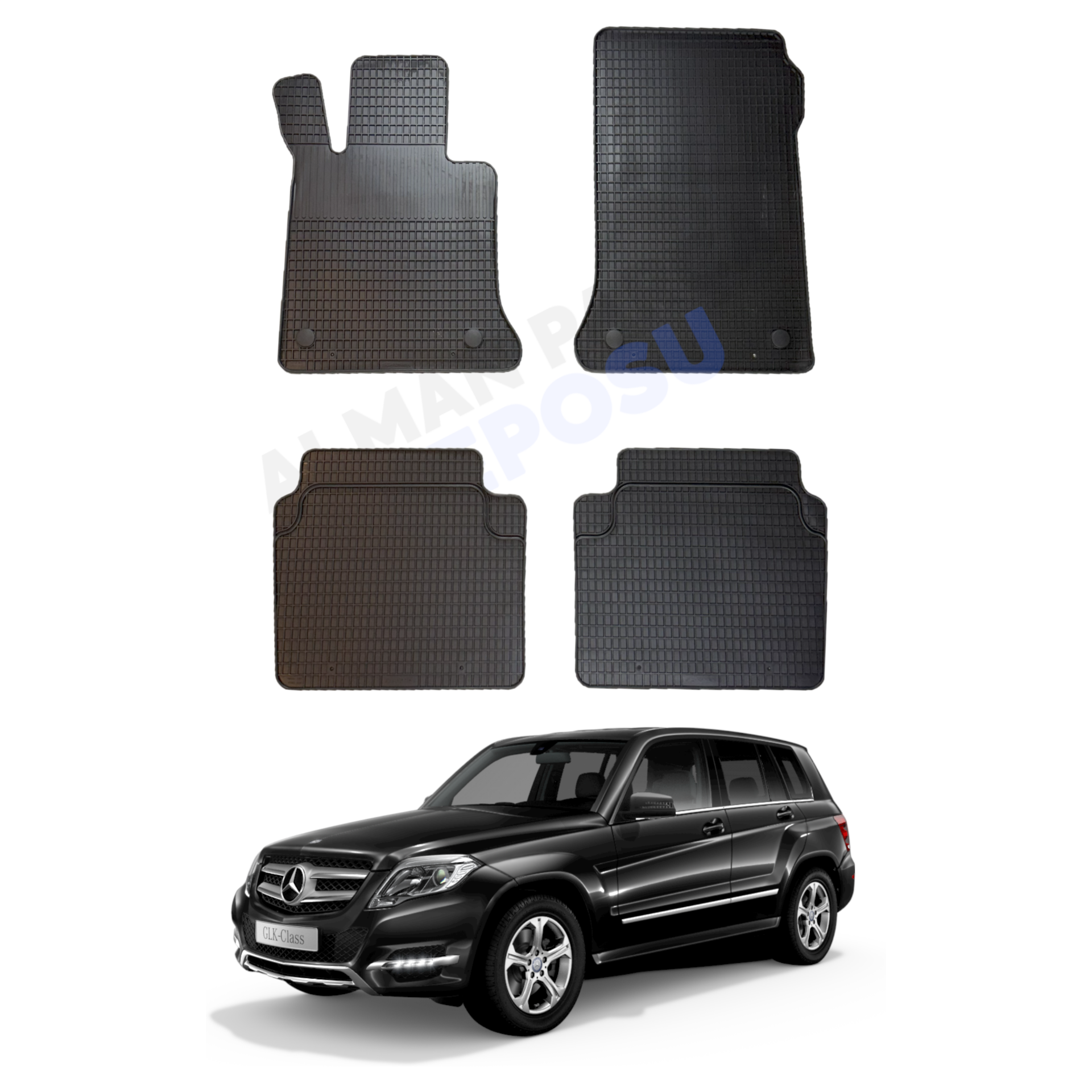 Mercedes X204 Glk Lastik Paspas Siyah Koku Yapmaz Orijinal Kesim Schönek