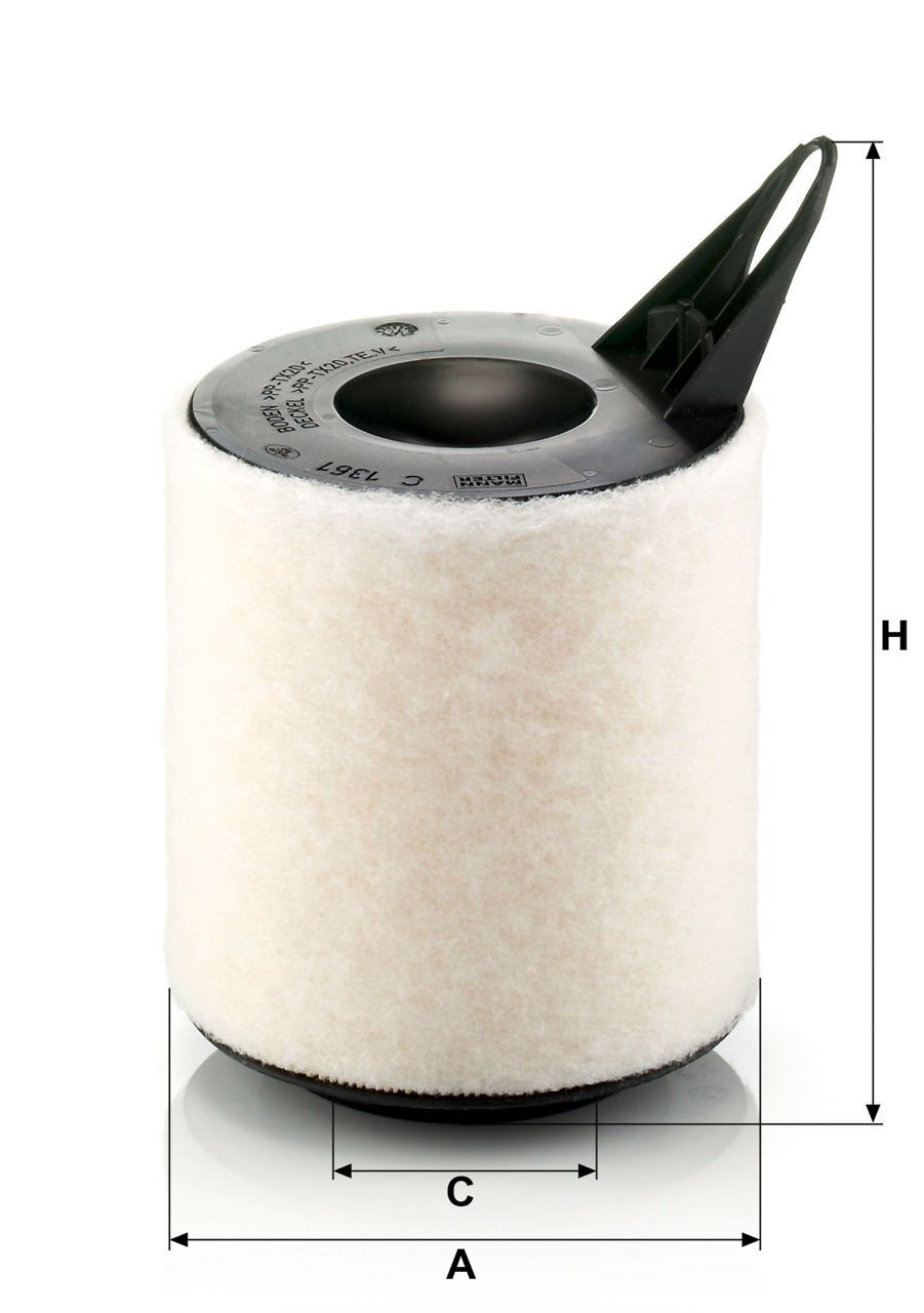 BMW 3 Serisi E90/E91 318i N46 Hava Filtresi | MANN C 1361
