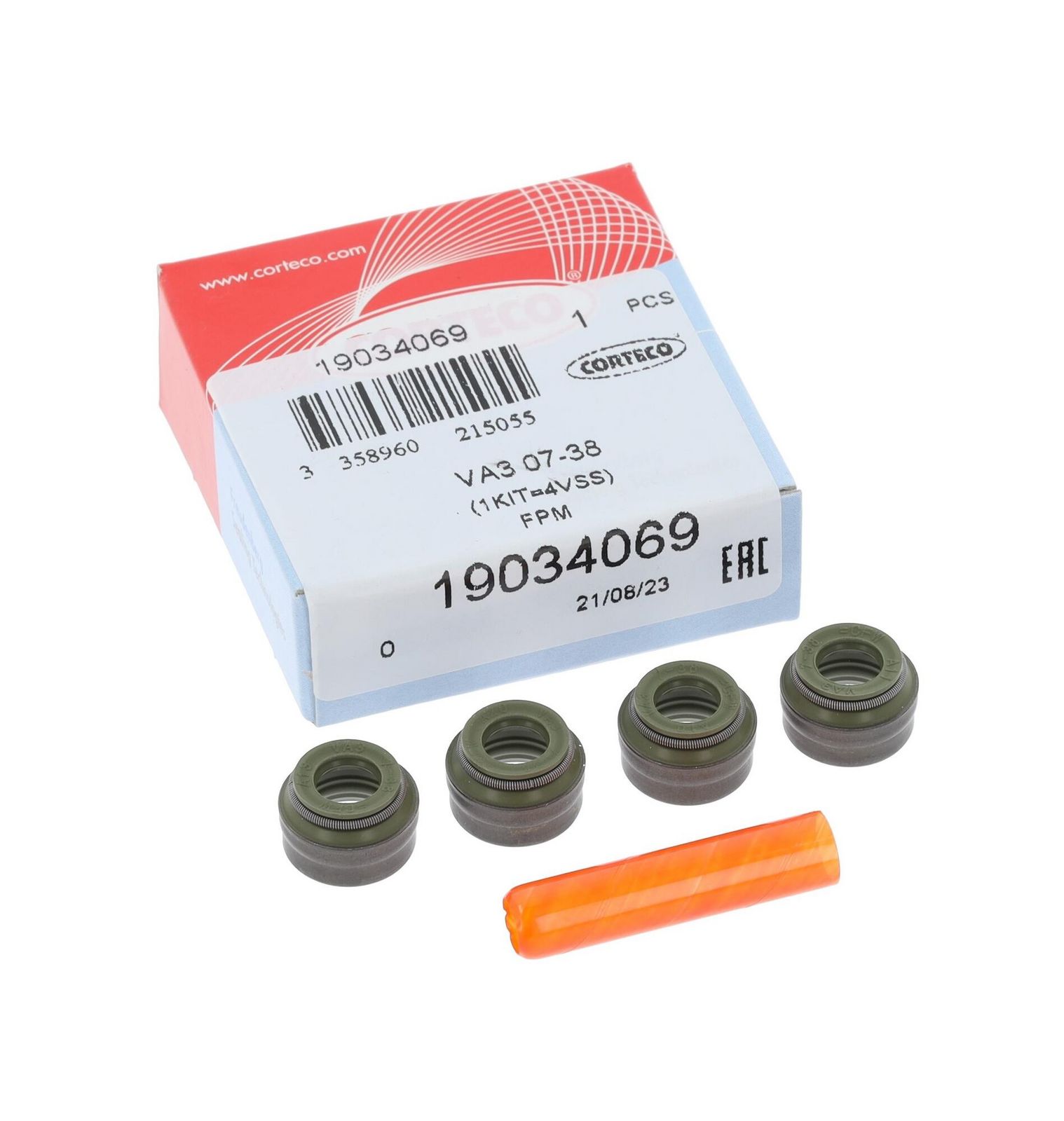 Mercedes W202 OM611 Supap Lastik Seti | CORTECO 19034069