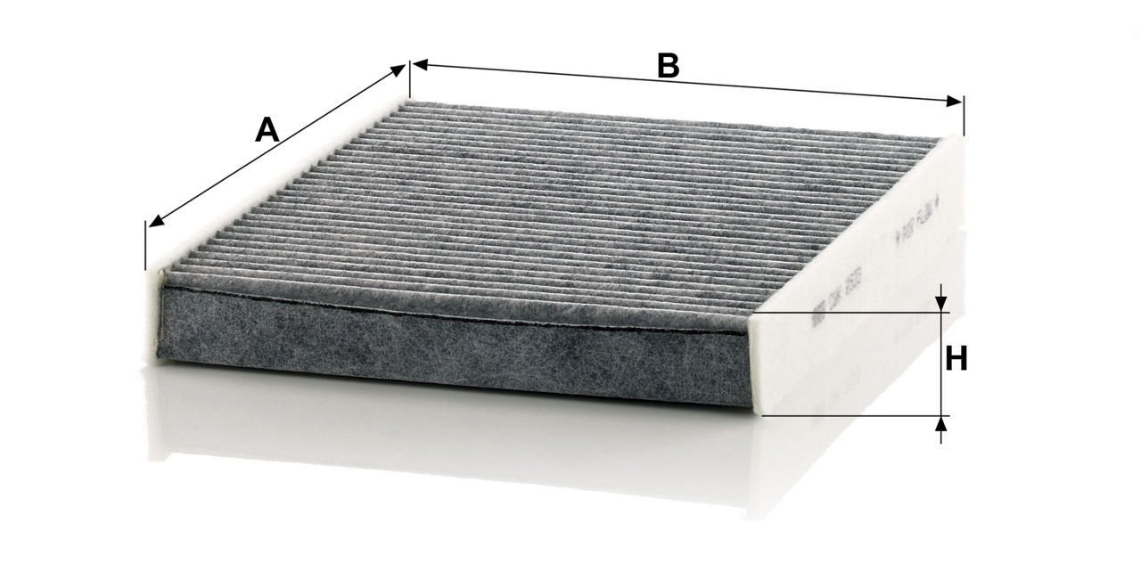 BMW 5 Serisi F10-F11 M550 d N57 Polen Filtresi | MANN CUK 2533-2