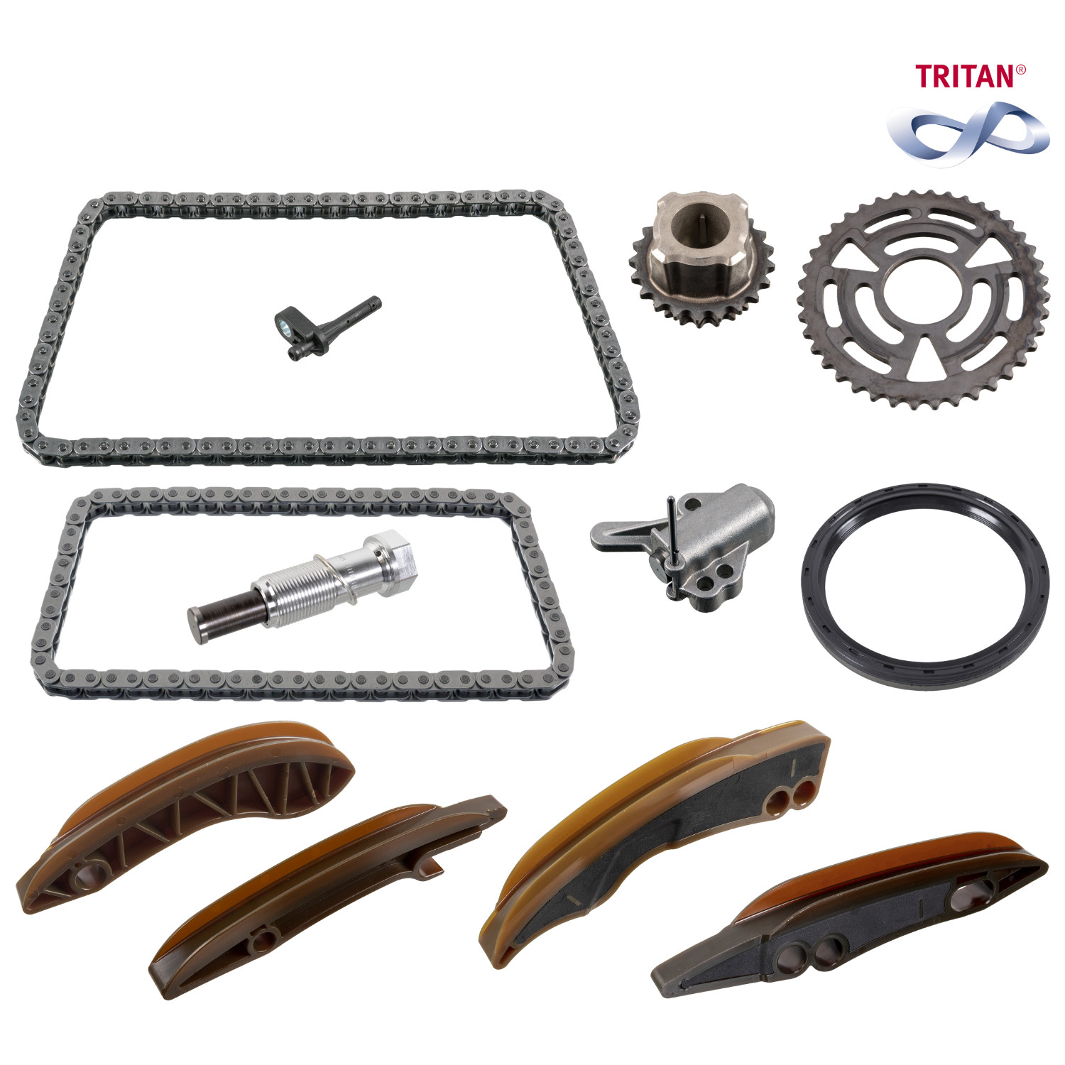 BMW 3 Serisi E90 N47N Eksantrik Zincir Seti | FEBI 102040