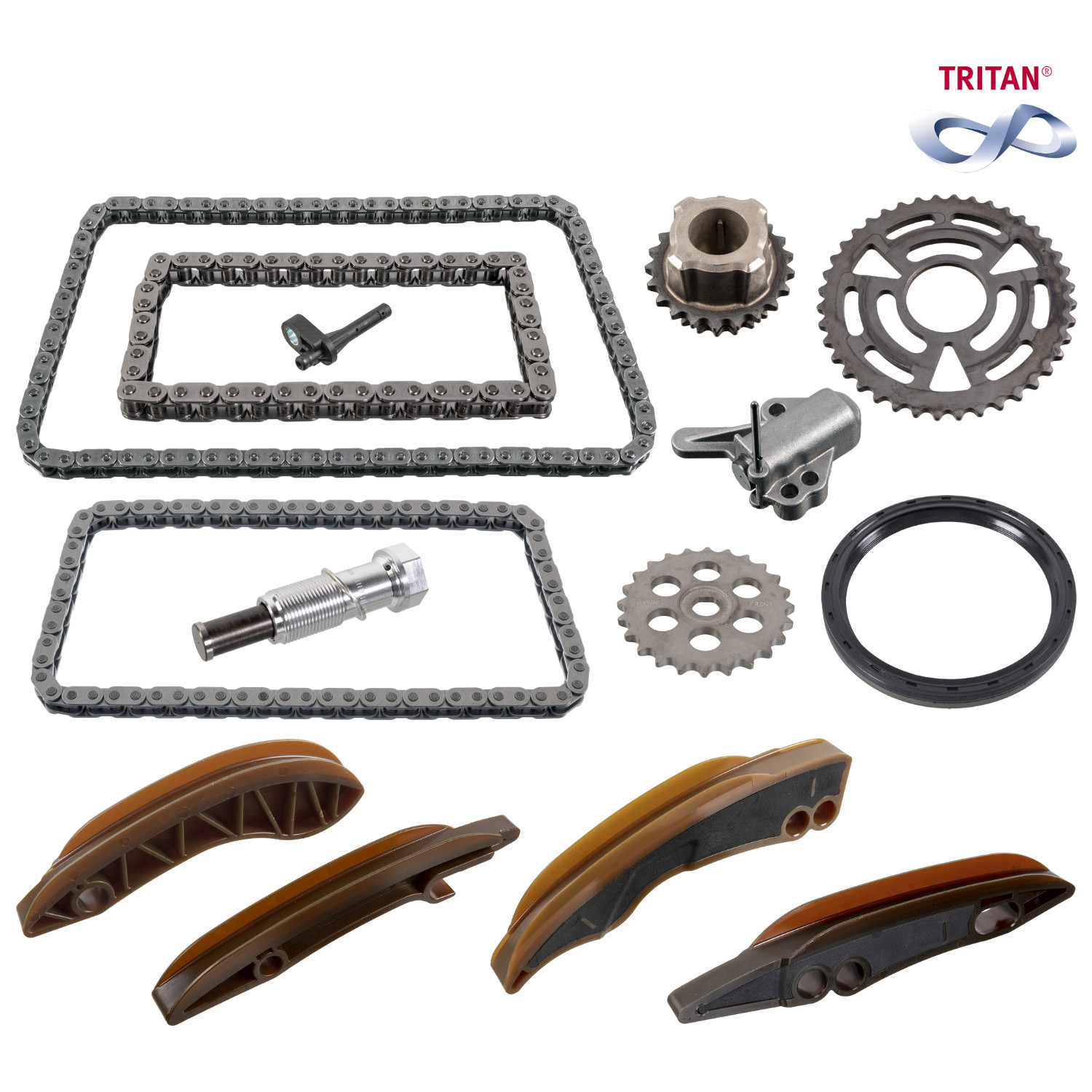 BMW 5 Serisi E60/E61 520i M52 Eksantrik Zincir Seti | FEBI 180427