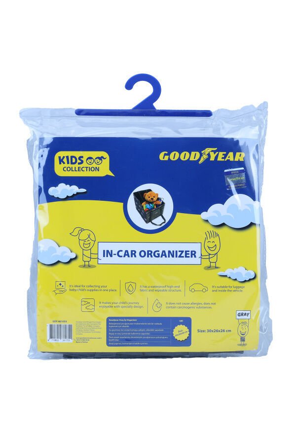 Araç İçi Organizer Gri Kids Serisi | GDY 401055