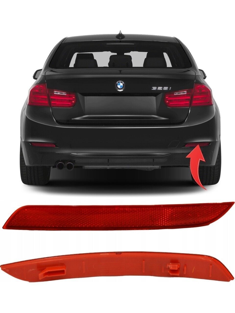 Bmw F30 Reflektör Arka Tampon Sağ | GKL 340279