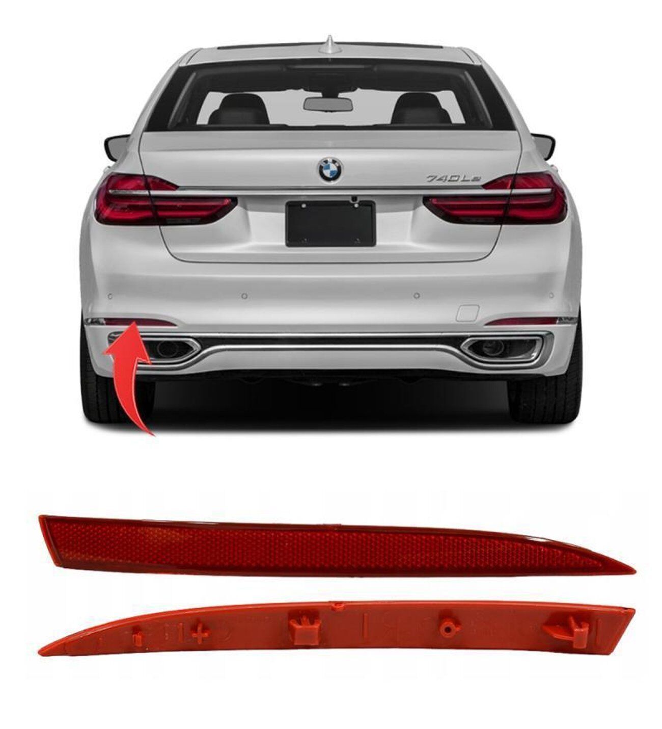 Bmw G11 Reflektör Arka Tampon Sol | GKL 340374