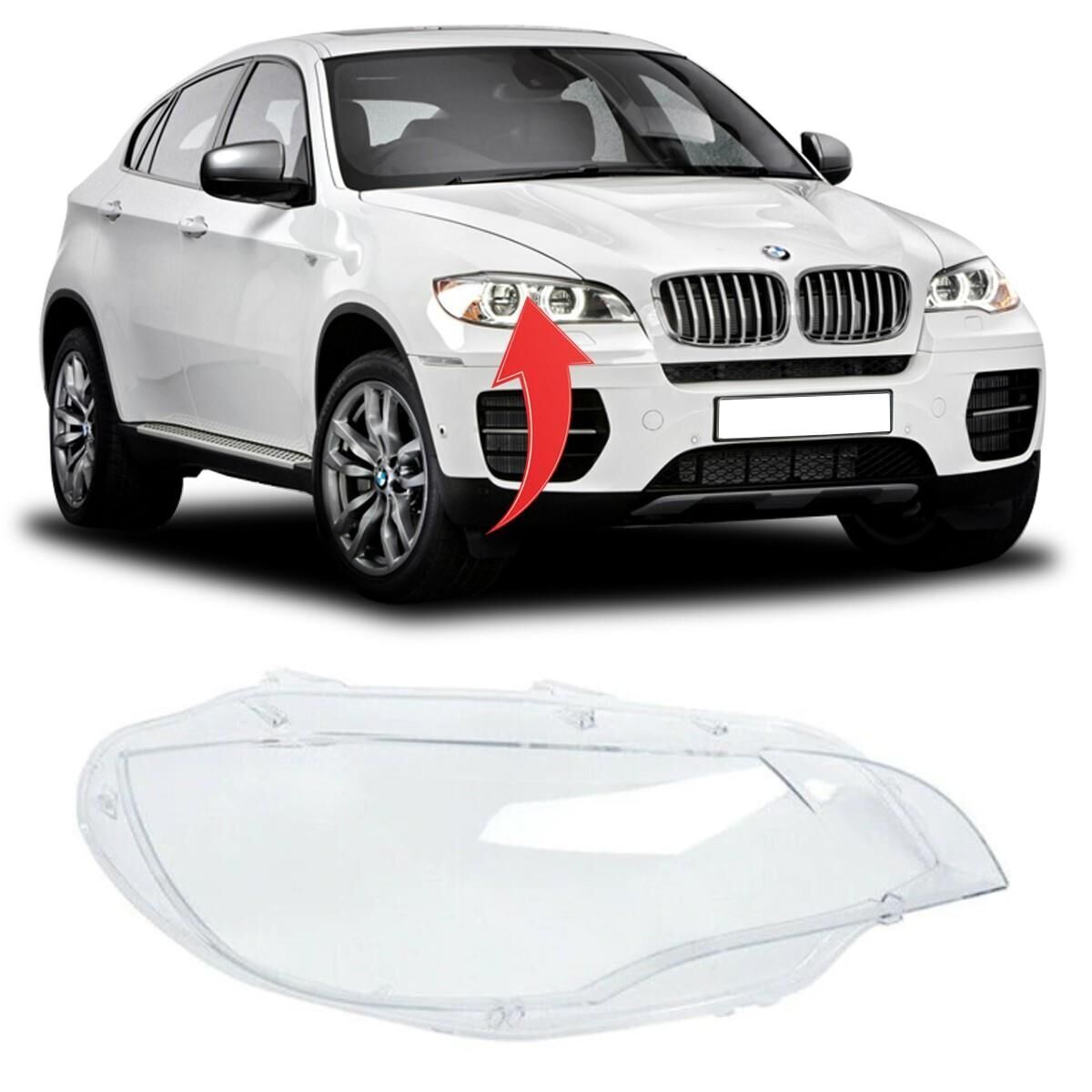 Bmw X6 Serisi E71 2007-2014 Far Camı Sağ | GKL 340861