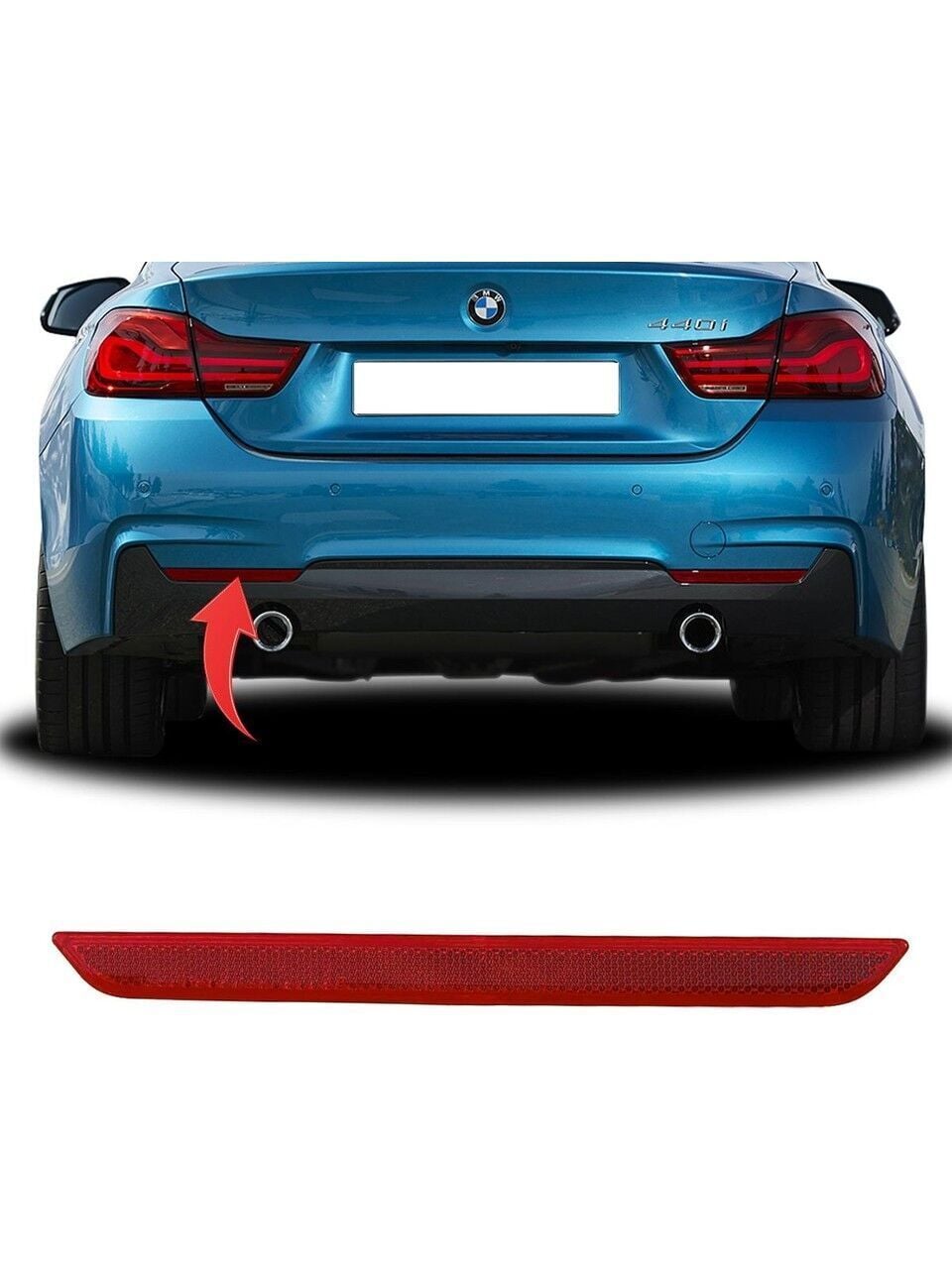Bmw F32 Arka Tampon Reflektörü Sol | GKL 342590