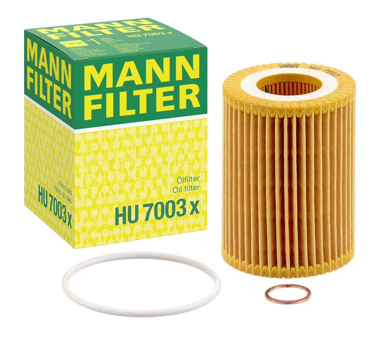 BMW 3 Serisi F30, F31 316i N13 Yağ Filtresi | MANN HU 7003X
