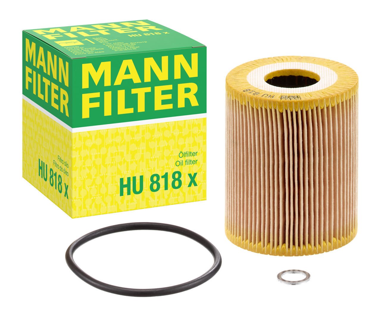 BMW 5 Serisi E39 530 d M57 Yağ Filtresi | MANN HU 818X