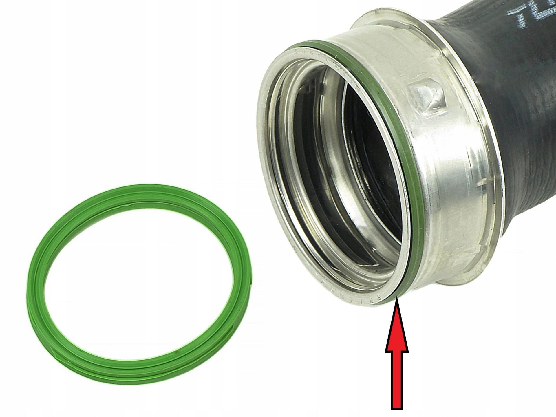 BMW E60 M57N2 İntercooler Turbo Hortumu Oringi | İBRAŞ 35073