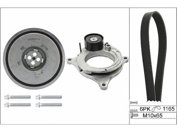 BMW 2 Serisi F22 218i V Kayış Seti | INA 529 0488 20