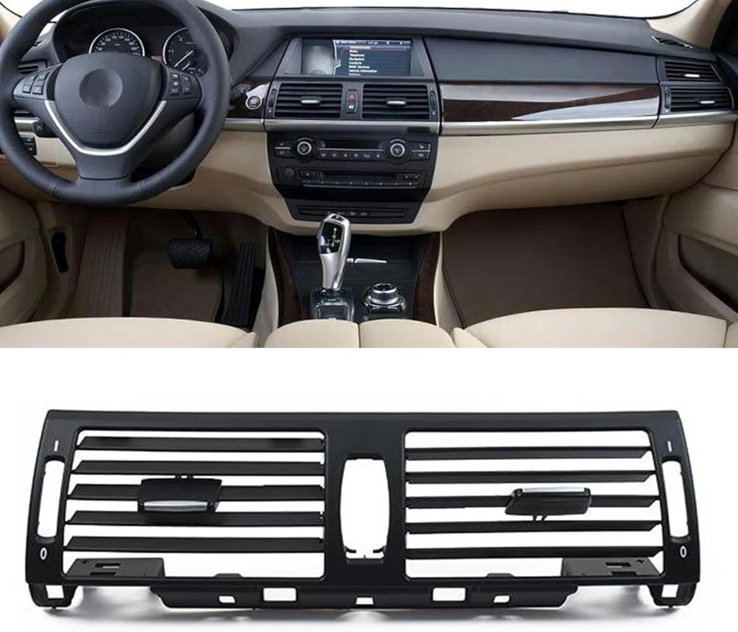 BMW X5 Serisi E70 Ön Orta Kalorifer Izgarası | ITHAL 64226958654