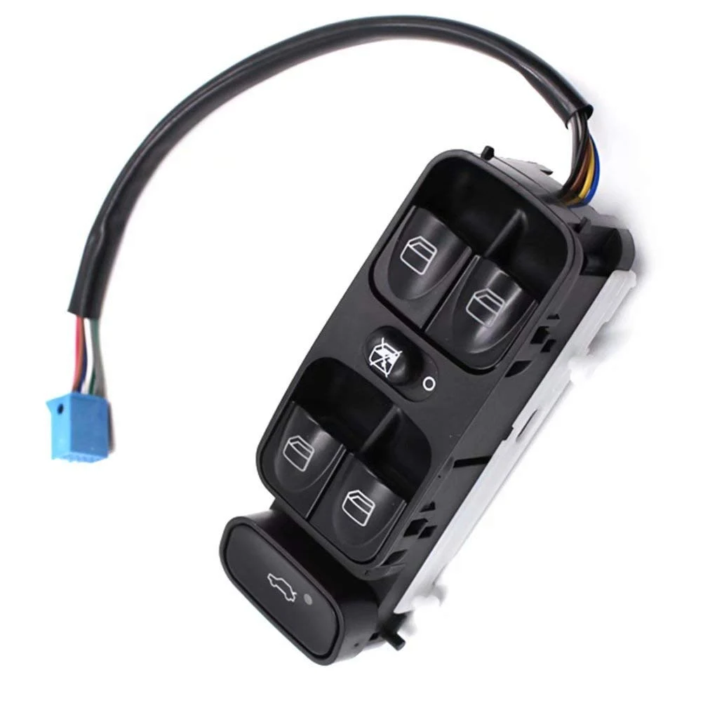 Mercedes C Serisi W203 Ön Sol Cam Düğmesi 7 Fişli | KRAFTVOLL 04050407