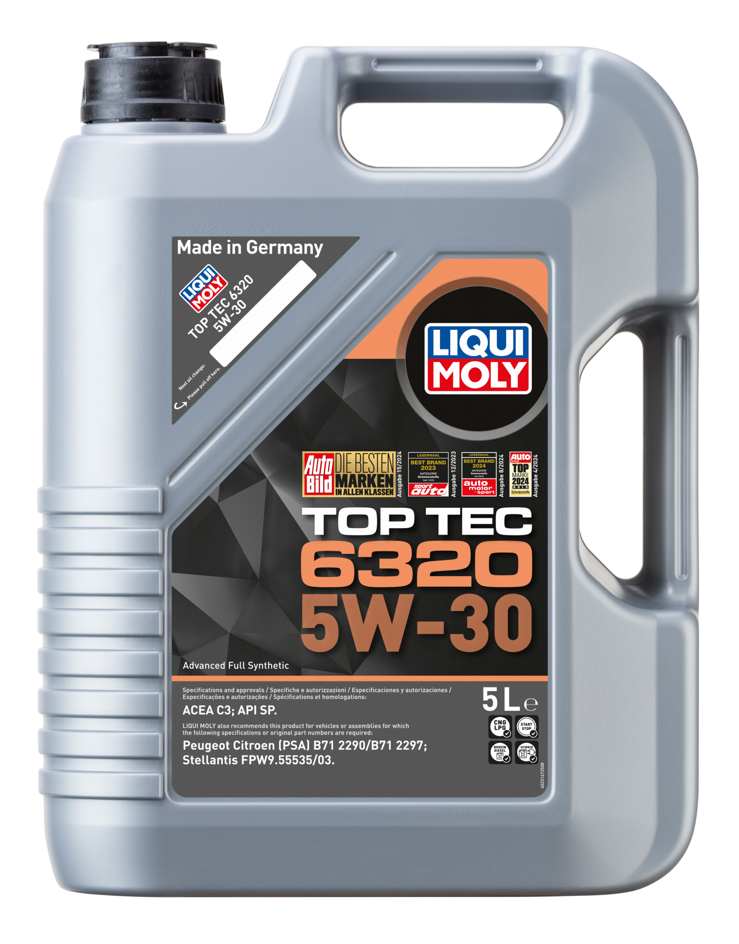 Liqui Moly Top Tec 6320 5W-30 ( 5 Litre ) | LQM-23167