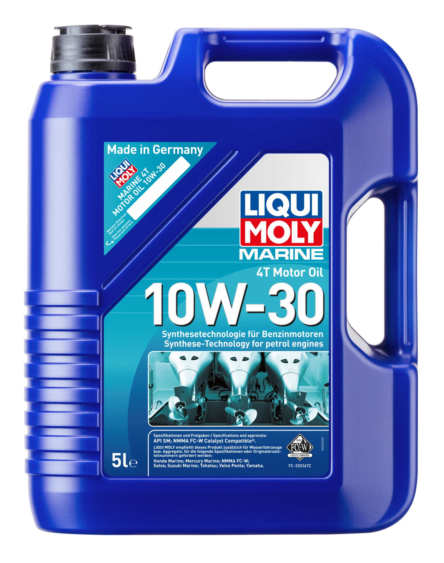 Liqui Moly Marine 4 Zamanlı 10W-30 Motor Yağı ( 5 Litre ) | LQM-25023