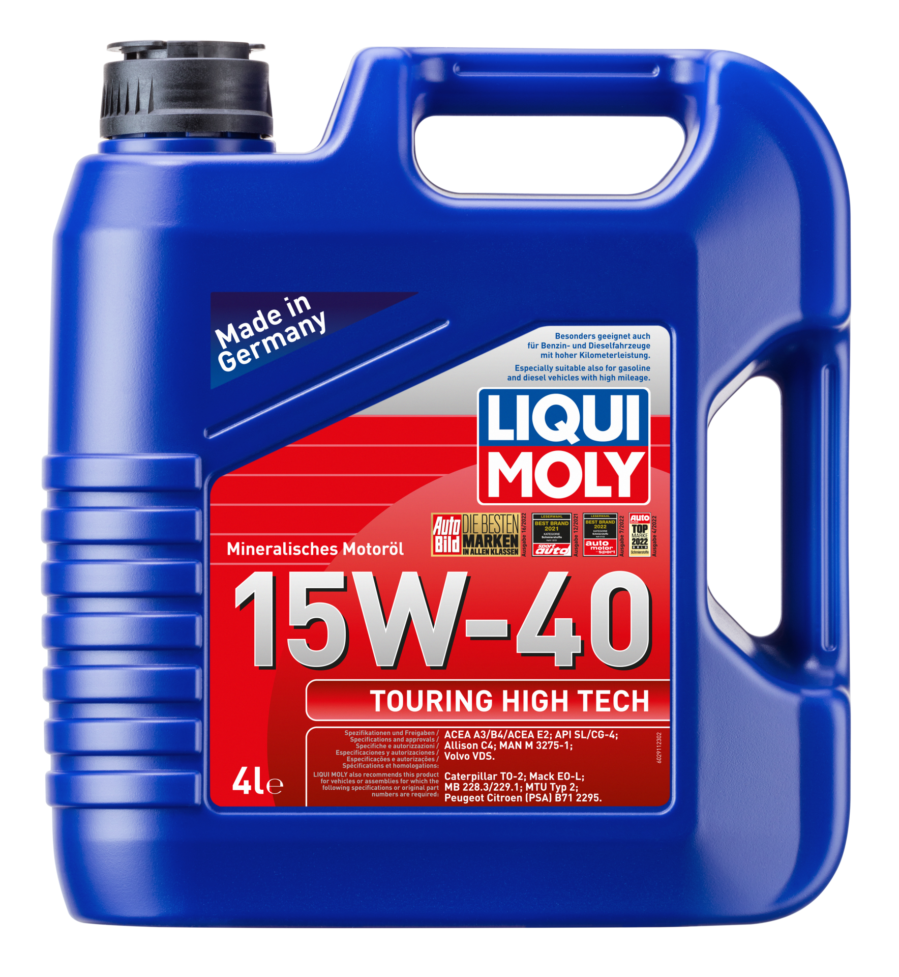 Liqui Moly Touring High Tech 15W-40 ( 4 Litre ) | LQM-2911