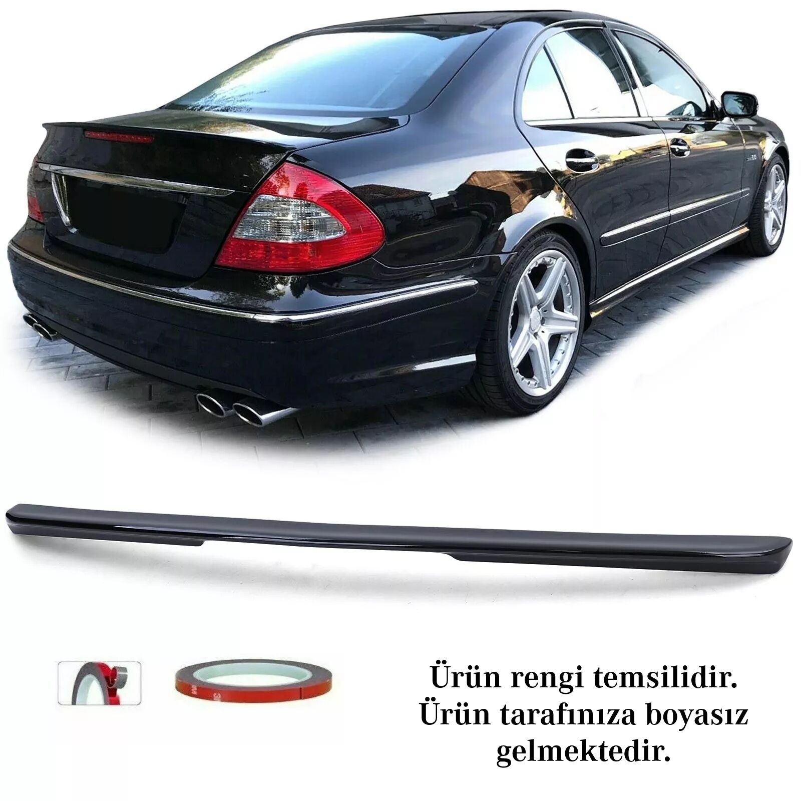 Mercedes E Serisi W211 Bagaj Spoileri | WENDER M A2117900488