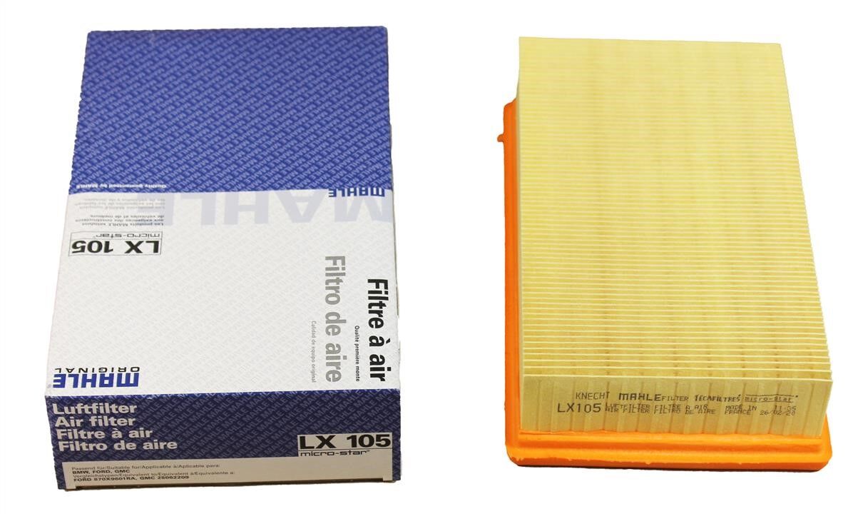 BMW 3 Serisi E36 316i M40 Hava Filtresi | MAHLE LX 105