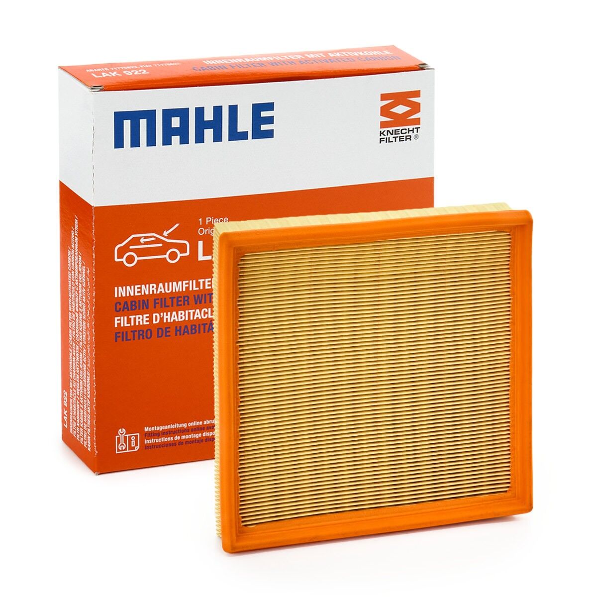 BMW 3 Serisi E36 318i M43 Hava Filtresi | MAHLE LX500