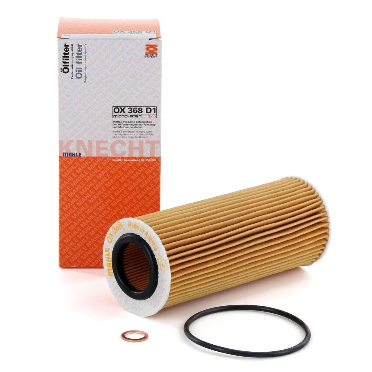 BMW 3 Serisi E46, E46/5 318 d/td M47 Yağ Filtresi | MAHLE OX368D1