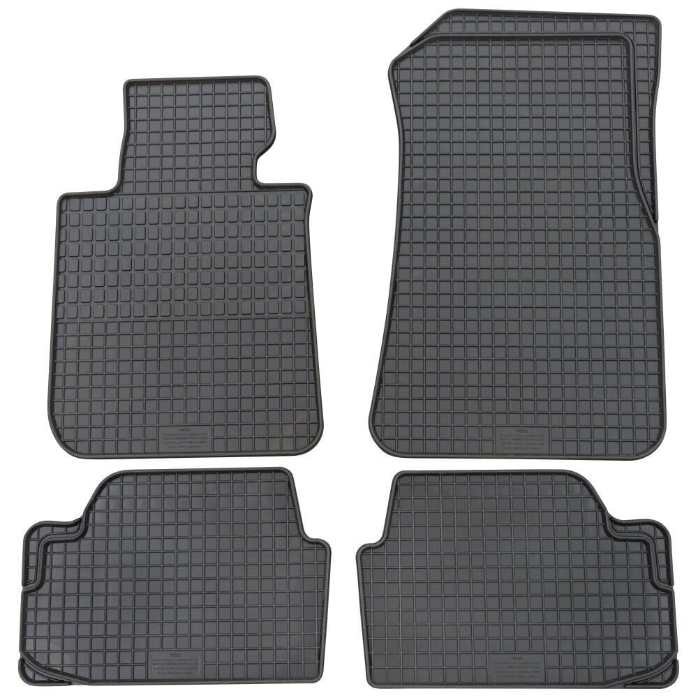 BMW 1 Serisi F20 F21 F22 2012-2017 Siyah Lastik Paspas