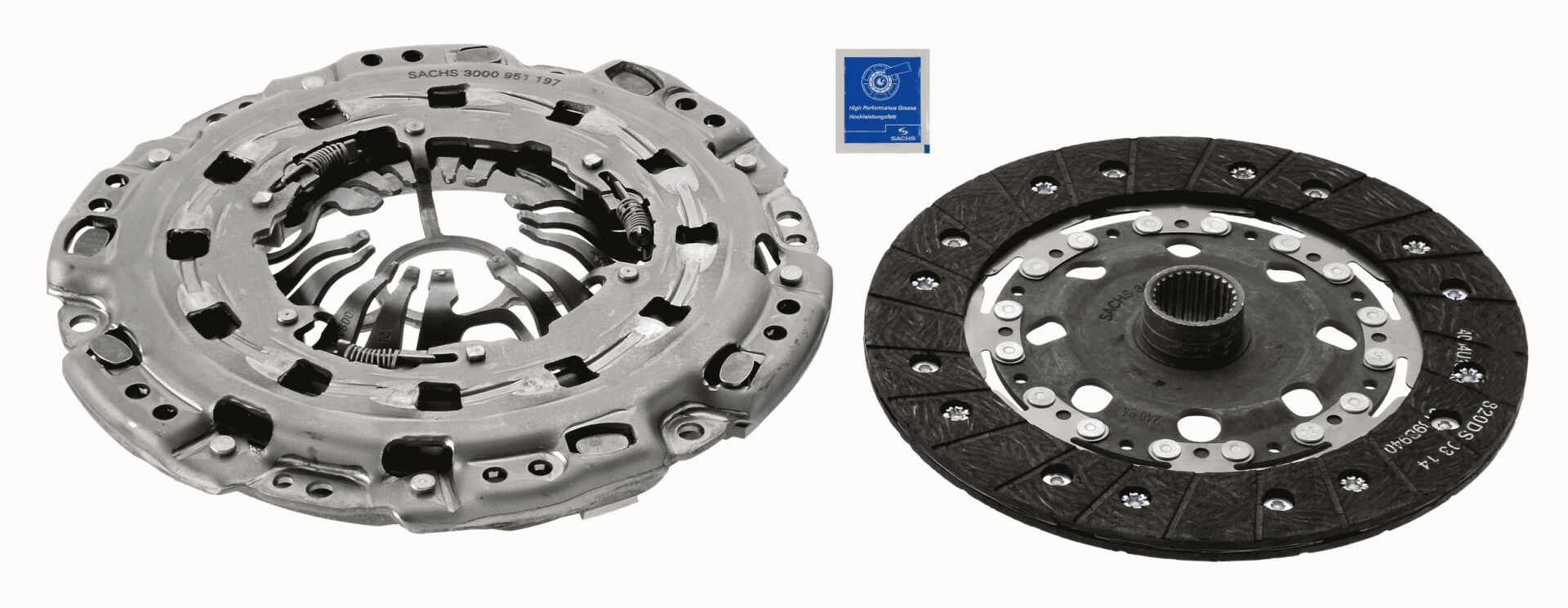 Mercedes A Serisi W169 A 180 CDI OM640 Debriyaj Seti | SACHS 3000 951 197