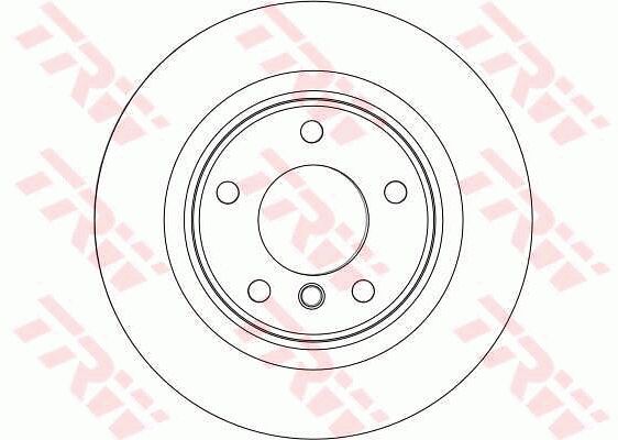 BMW 1 Serisi E81 118i N46 Arka Fren Diski | TRW DF4451