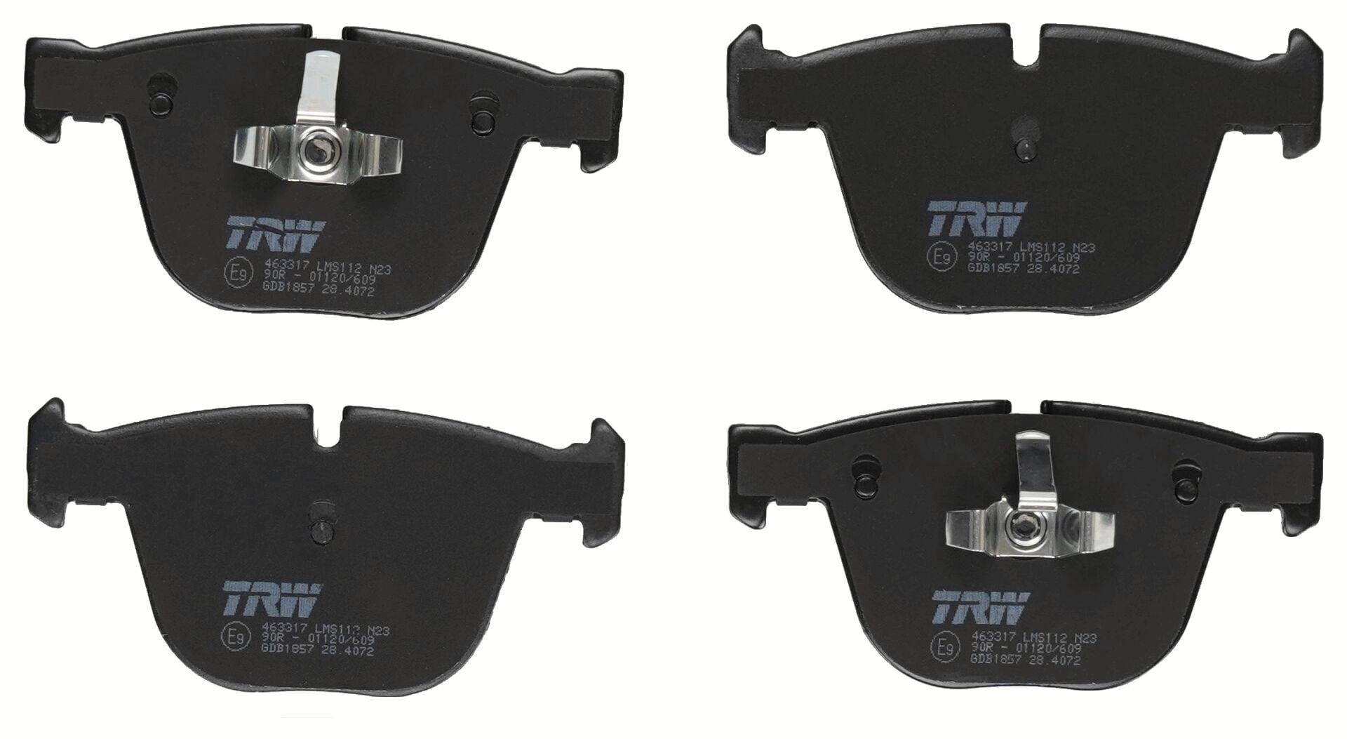 BMW 7 Serisi F01 740i N57 Arka Fren Balatası | TRW GDB1857