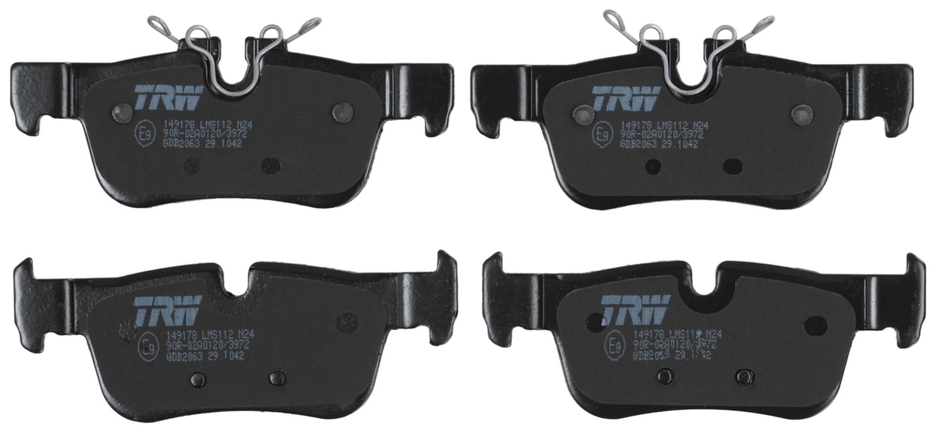 BMW 1 Serisi F40 116d B37 Arka Fren Balatası | TRW GDB2063