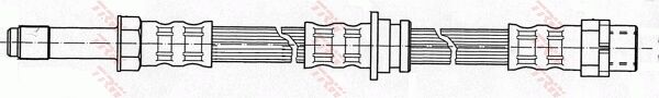 BMW 3 Serisi E46 316i M43 Arka Fren Hortumu | TRW PHB425