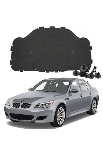 BMW 5 Serisi E60 Kaput Süngeri Ön 2003-10 (Keçeli Oem Kalite) | ITHAL 51487148208