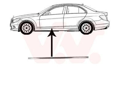 Mercedes C Serisi W204 Ön Sol Kapı Nikelajı | ITHAL A2047200180
