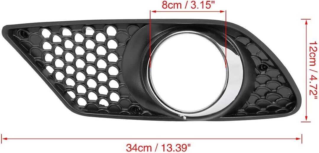Mercedes C Serisi W204 Sis Far Çerçevesi Sol Nikelajlı 2007-2011 | ITHAL A2048850253