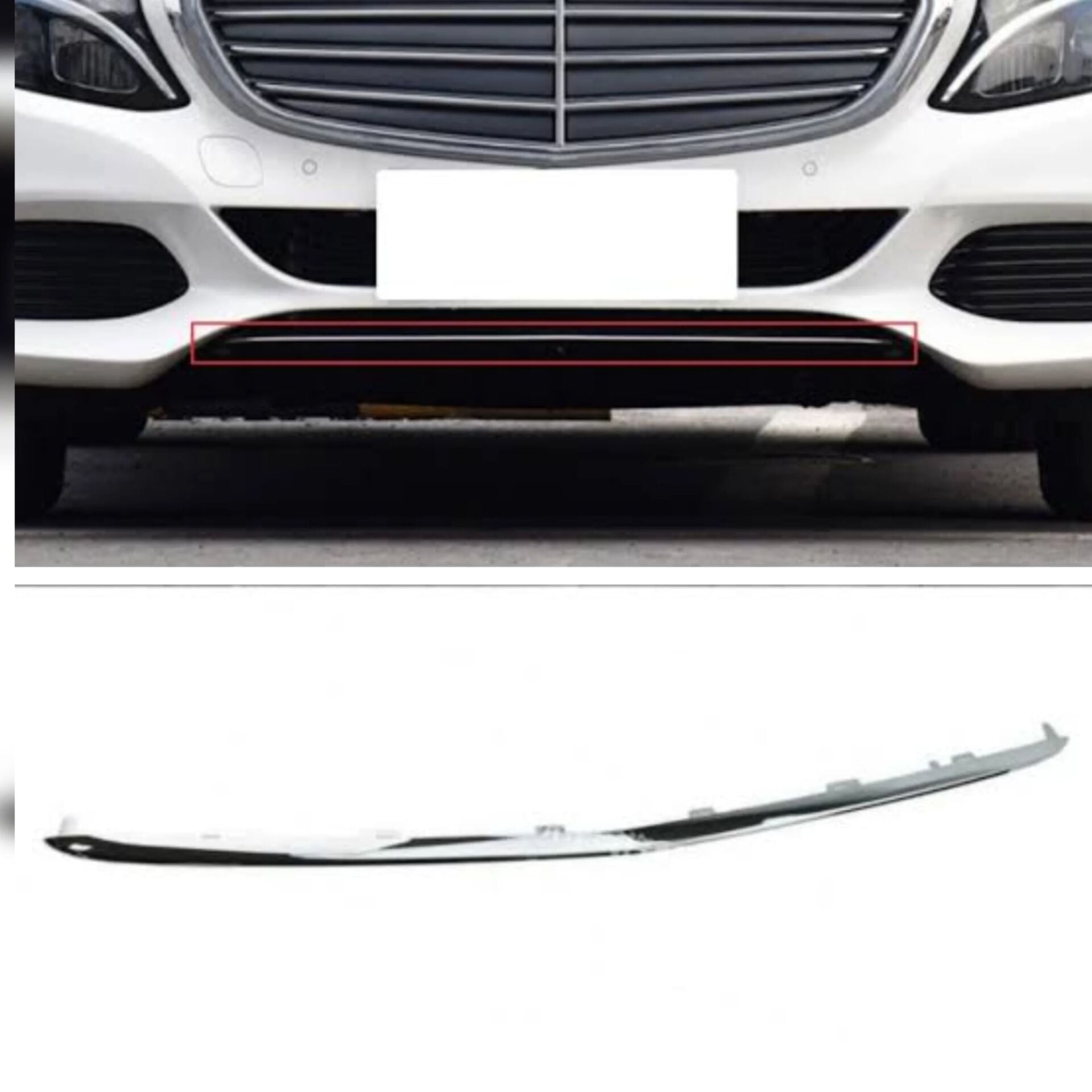 Mercedes C Serisi W205 Ön Tampon Nikelajı | ITHAL A2058853123