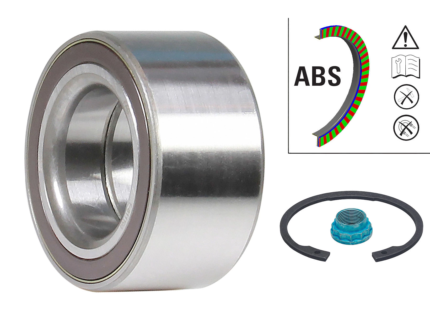 BMW 1 Serisi F21 118 d Porya Bilyası Arka Set | FAG 713 6495 50
